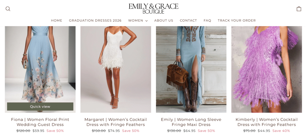Emily and Grace Boutique Reviews 2026: A Stylish Boutique With Hidden Concerns!
