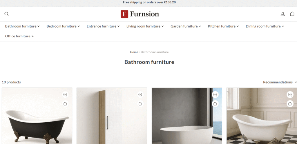 Furnsion.com Reviews 2026-Scam or Legit Furniture Store? 