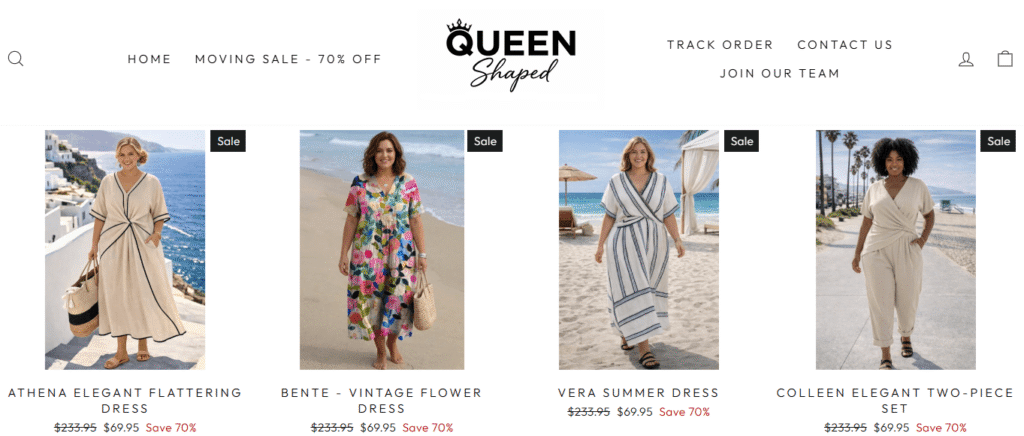 Queen Shaped Clothing Reviews: A Huge Sale, A Quick Decision and a Possible Regret!