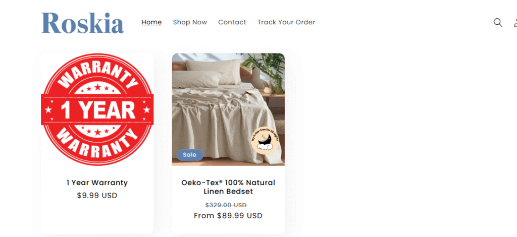 Roskia Review 2026: A Website That Raises Questions Before You Even Start Shopping!