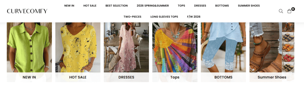 Curvecomfy Reviews 2026: Attractive Fashion Store or Another Risky Online Clothing Website?