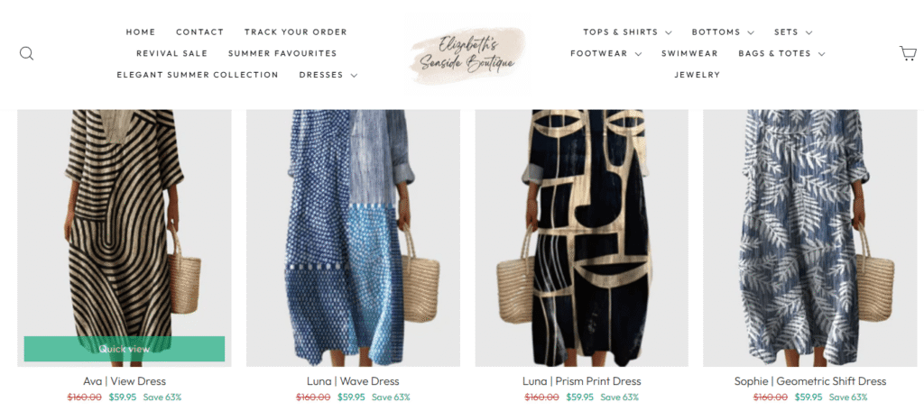 Elizabeth’s Seaside Boutique Reviews 2026: Is Elizabethsseasideboutique Legit or a Scam Fashion Boutique?