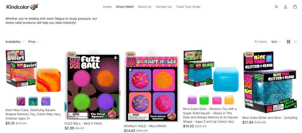 Kindcolor Review 2026: Stress Relief Store or a Website You Should Approach Carefully?