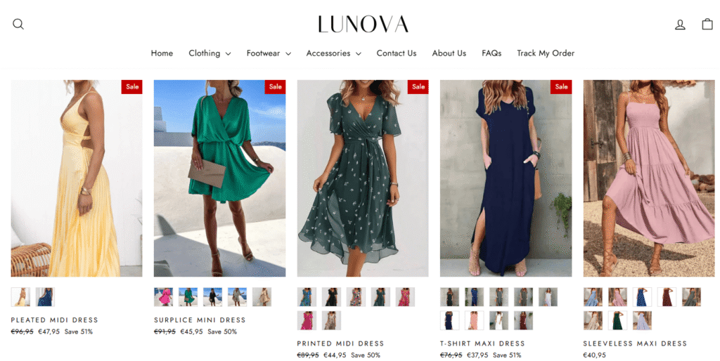 Lunova-fashion.com Reviews 2026: Is Lunova Fashion Legit or a Scam Fashion Store?