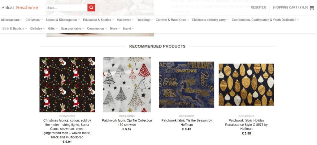 Anlassgeschenke.com Review: A New Decoration Store With Limited Trust Signals!