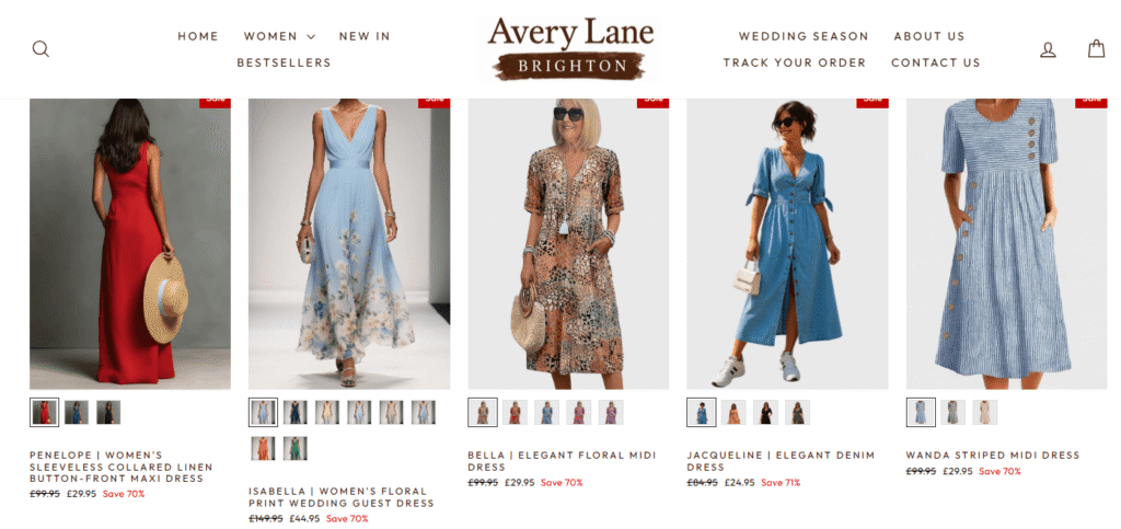 Avery Lane Brighton Reviews 2026: Is AveryLaneBrighton Legit or a Suspicious Women's Fashion Store?