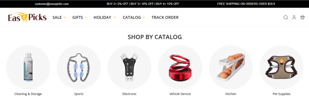 Easepicks.com Reviews: Mixed Ratings, Missing Contact Details, and Trust Concerns- Should You Buy From This Store?
