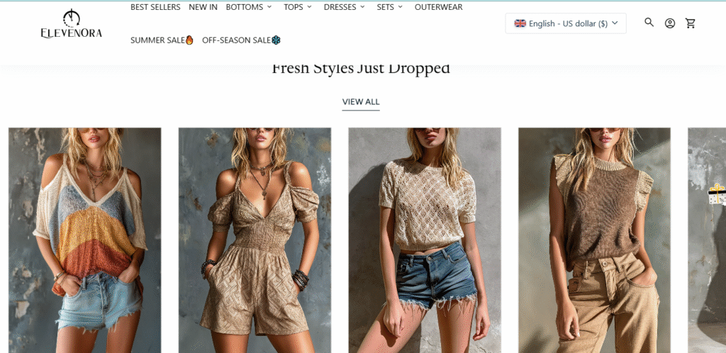 Elevenora Reviews 2026: Is Elevenora.com Legit or a Scam Women's Clothing Store?