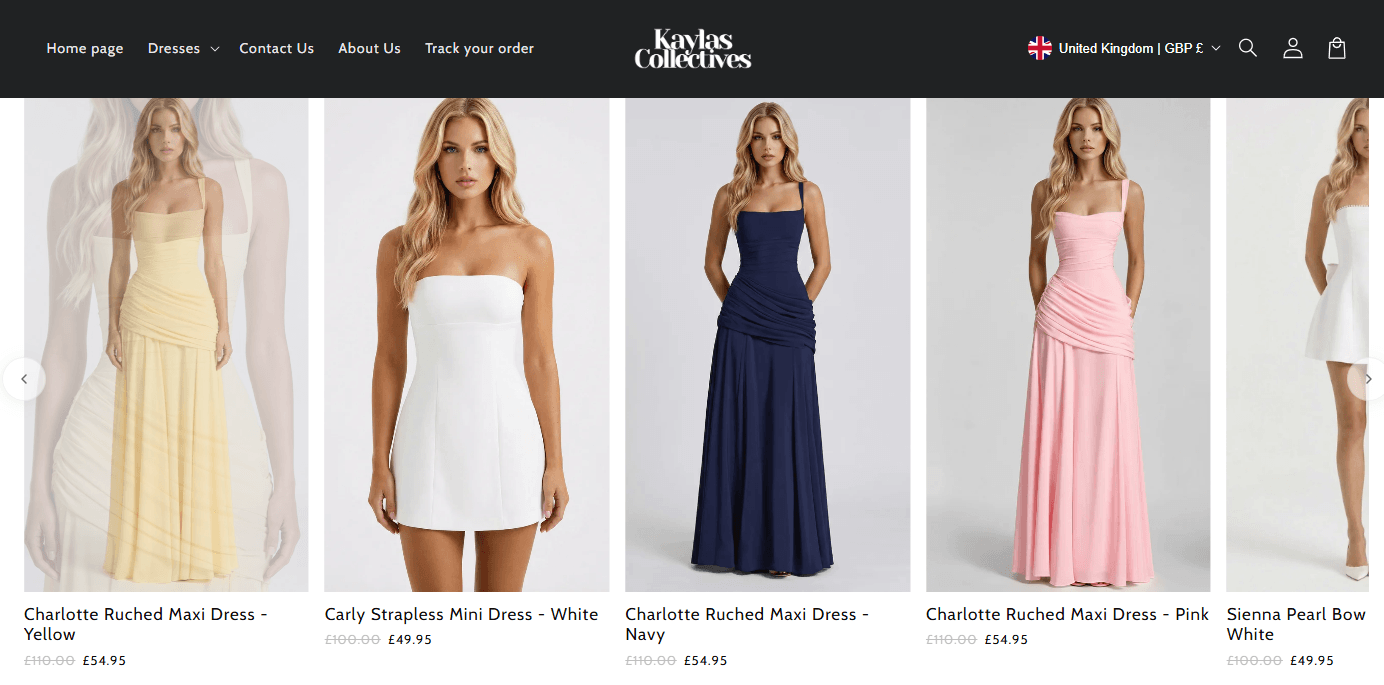 KaylasCollectives Review: Beautiful Dresses and Attractive Offers, But Is This Store Safe to Shop From?