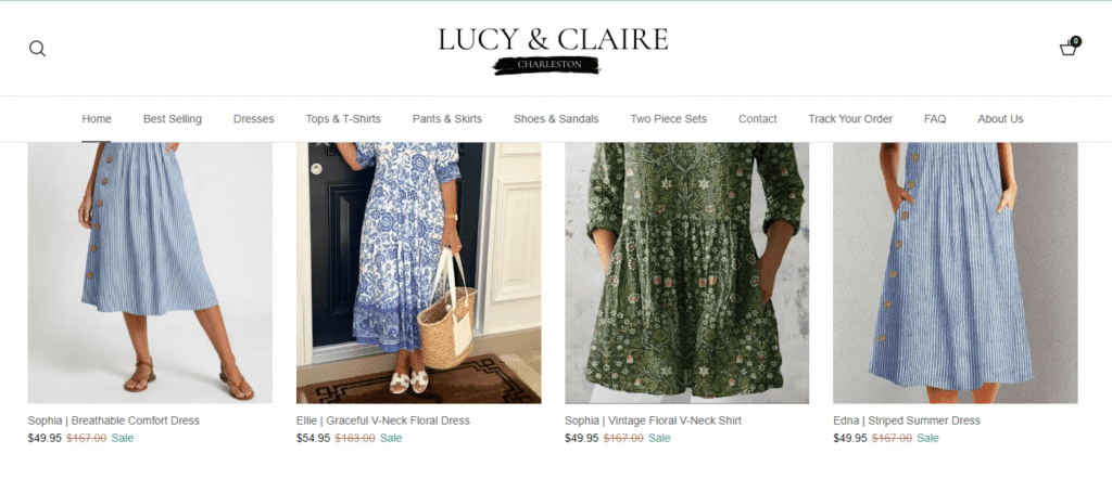 Lucyandclaire-charleston.com Reviews 2026: Should You Trust This Fashion Website?