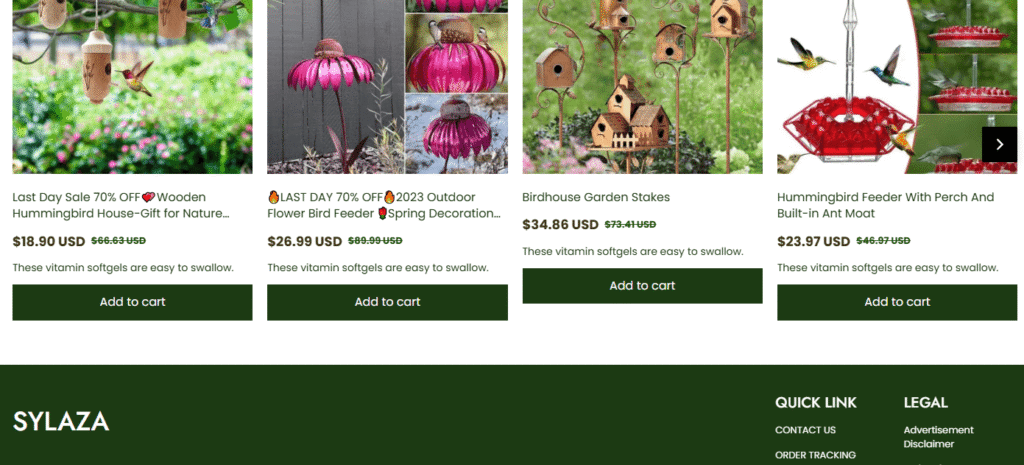 Sylaza.com Reviews 2026: Beautiful Garden Décor, Ugly Warning Signs? A Detailed Sylaza.com Review
