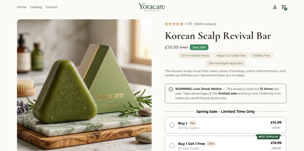 Yoracare.com Reviews 2026: Is the Yora Care Korean Scalp Revival Bar Worth Buying?
