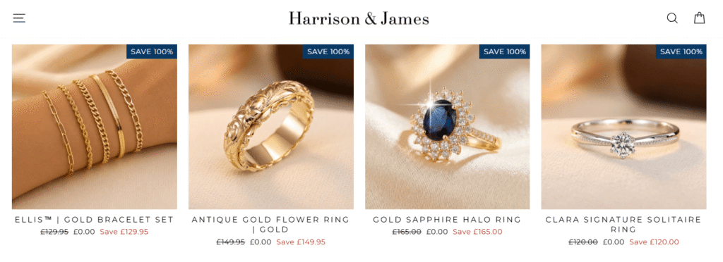 Harrison and James Jewellery Reviews: Scam or Legit? 