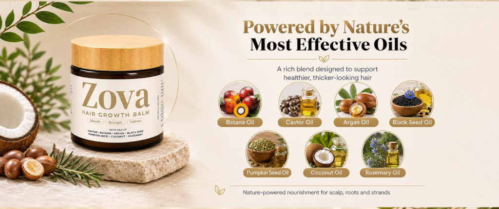 Zova Hair Growth Balm Review 2026: Can This Herbal Hair Balm Help With Hair Growth?