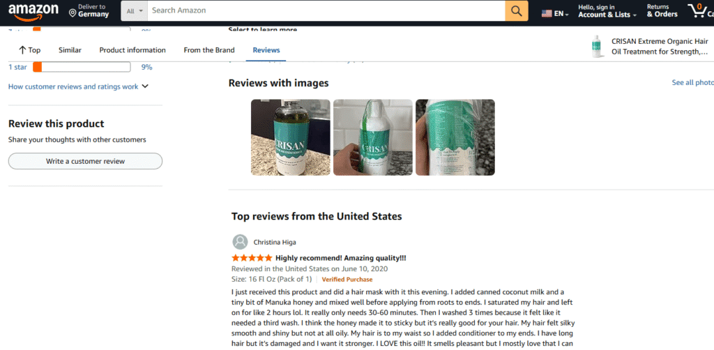 CRISAN Hair Oil Reviews 2026: Does CRISAN Extreme Hair Strengthening Oil Really Work?