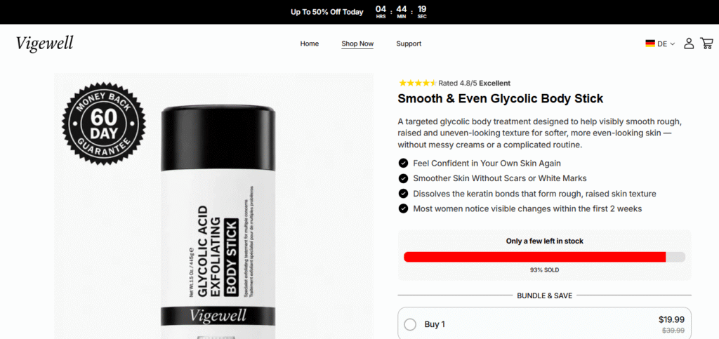 Vigewell Reviews 2026: Scam Or A Legit Store?