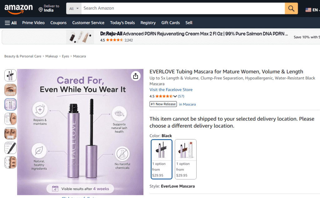 Everlove Mascara Review 2026: Does It Really Work for Mature Lashes?