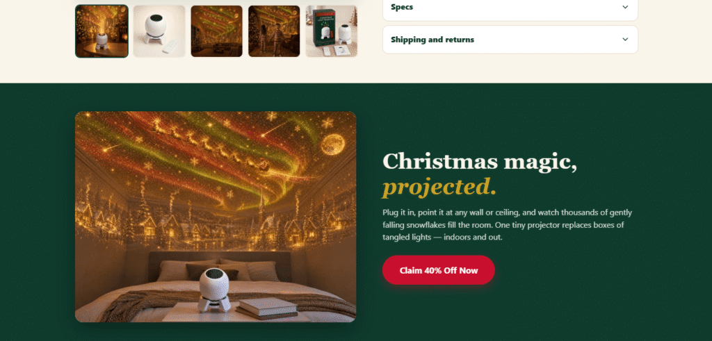 TheXmasGlow Christmas Projector Reviews: Is TheXmasGlow Real or a Scam?