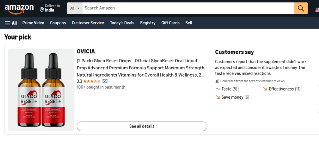Glyco Reset Review: Ingredients, Benefits, Side Effects, and Is It Worth Buying?