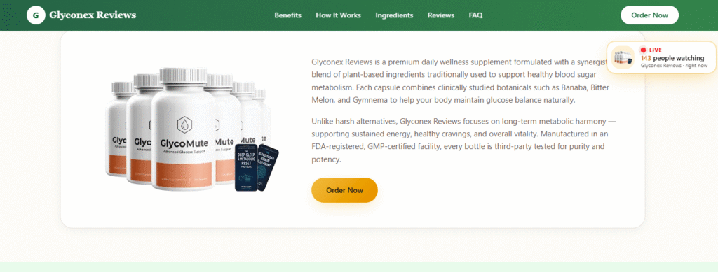 Glykonex Reviews: Does It Really Help Control Blood Sugar?