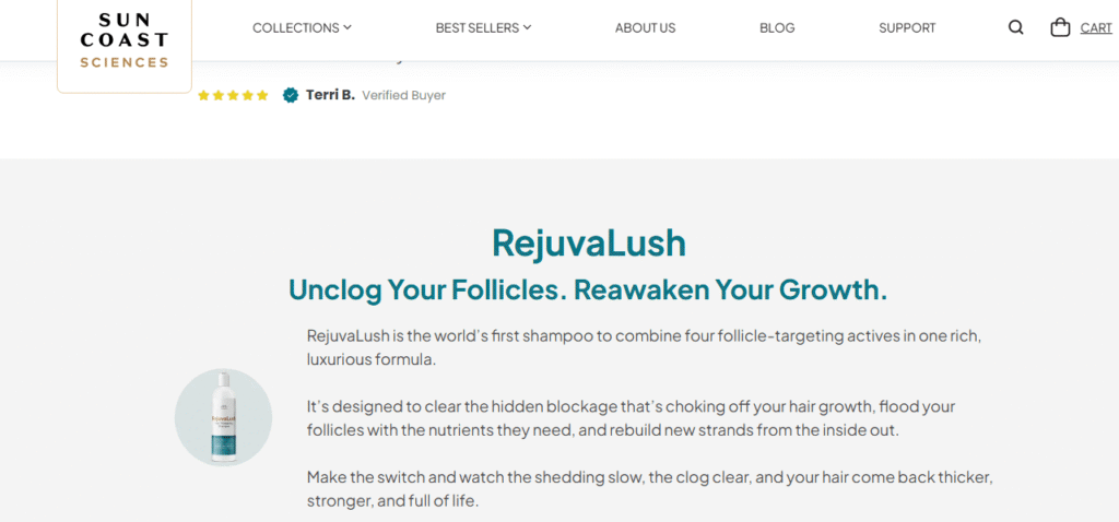 RejuvaLush Shampoo Reviews: Does It Really Help Hair Growth?